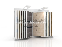 steel material ceramic tile display rack,metal material ceramic tile display rack,double sided tile display rack stand