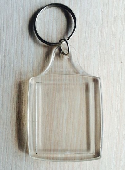 Wholesale Custom Transparent Acrylic Keychain High-quality Creative Advertisement Gift Keychain