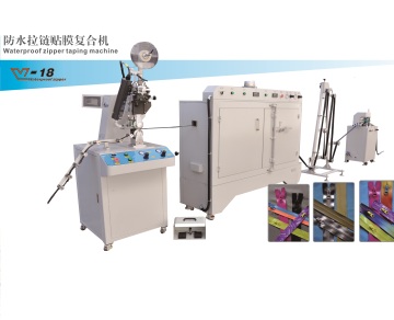 Waterproof Zipper Taping Machine