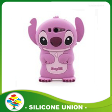 Custom cartoon characters silicone mobile phone set