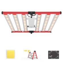 AGLEX 320W Full Spectrum LED Grow Light para plantas comerciales con SMD 2835 LED Strip Luz plegable uv IR IR