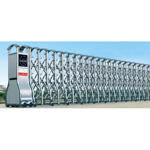 Keselamatan Automatik Retractable &amp; Folding Gate