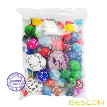 Bescon Big Better Rejects Pack 100+, второй набор для игры в кости 100шт.