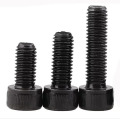 DIN912 Hexagon Socket Cap Screw dengan black oxide