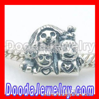 925 Sterling Silver Mother's Day Beads European Charms Beads Wholesale 