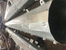 100FT Monopole Tower For Communications