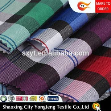 cotton polyester colored jean fabric
