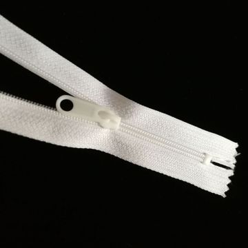 Heavy duty unique nylon zippers for coat