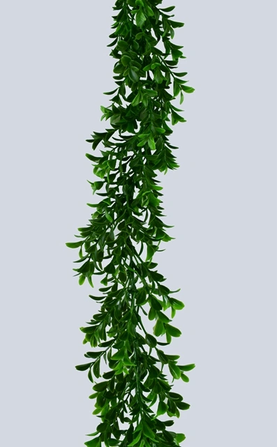 Anti UV Outdoor Boxwood Garland Fake Flower Artificial Plant for Wedding Party Decoration with SGS Certificate (48941)