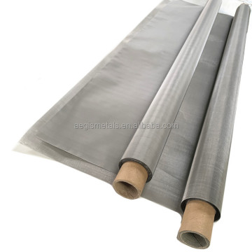 99.99% Pure Silver Wire Mesh - 20 to 100 Mesh Shielding Silver Mesh