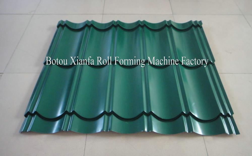 Glazed Color Steel Roofing Tile Roll Forming Machine