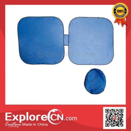 Nylon mesh car front sunshade/advertising sunshade