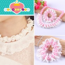 Kids Girls Pearl Bead Accessories Set Jewelry set