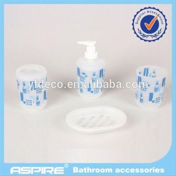 PS blue bathroom set