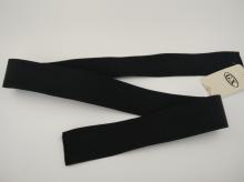 Black 50mm plain pattern PP webbing