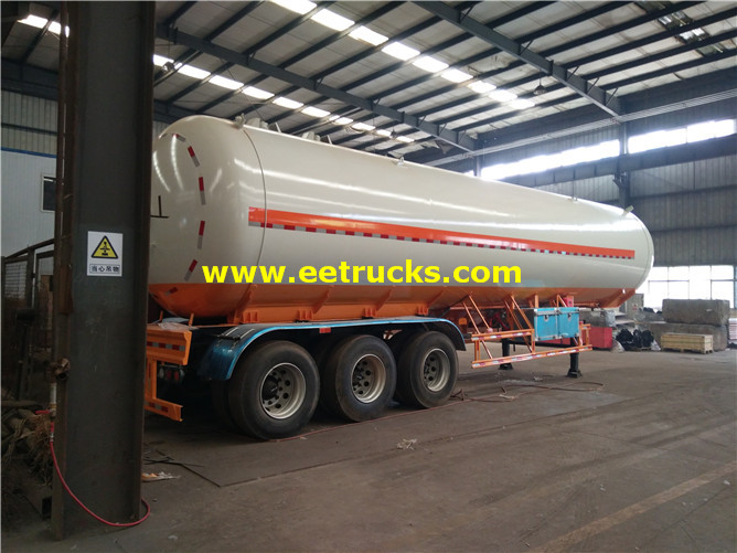 60000 Liters LPG Gas Transport Trailers