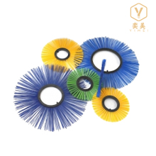 Plastic Ring Brush with Durable Nylon Bristles