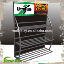 Metal Supermarket Gondola Shelving , Goods Display Stand , Metal Display Rack