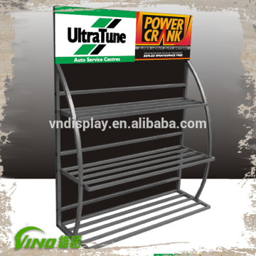 Metal Supermarket Gondola Shelving , Goods Display Stand , Metal Display Rack