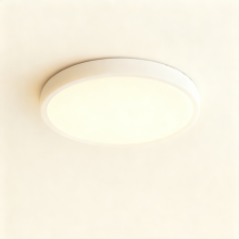 LED ceiling fixture for soft lighting