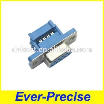 Export 9P D-Sub connector DB9 female connector to American