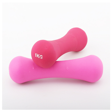 The lovely bone vinyl dipping neoprene dumbbell