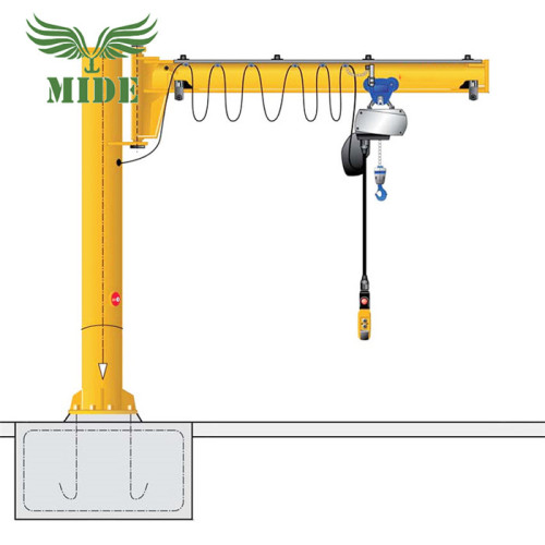 500kg Mag-post ng Jib Crane