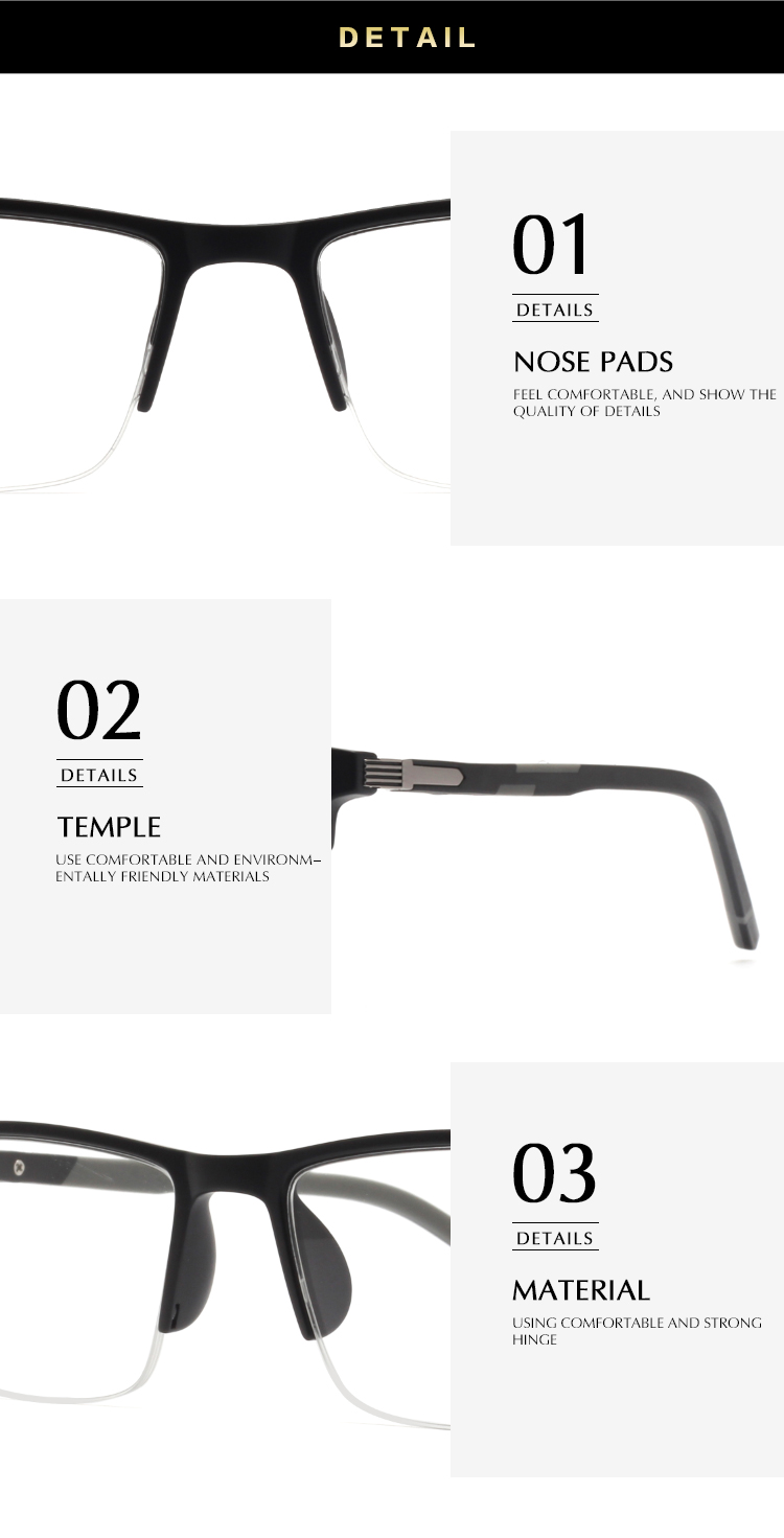 square TR90 optical glasses frame