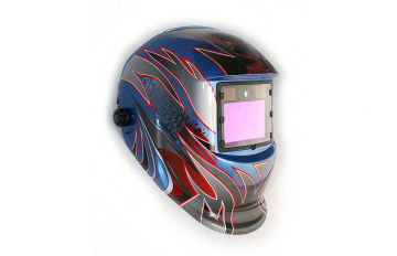 Led Light Welding Helmet , Electronic Arc Vision Welding Helmet
