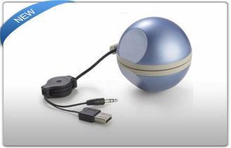 Portable Music USB / 3.5mm Mini Ball Speaker For Mobile Pho