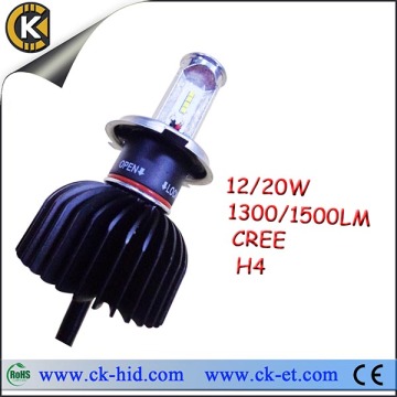 With CREE 8w 1000lm led bulb for motorcycle head light kit