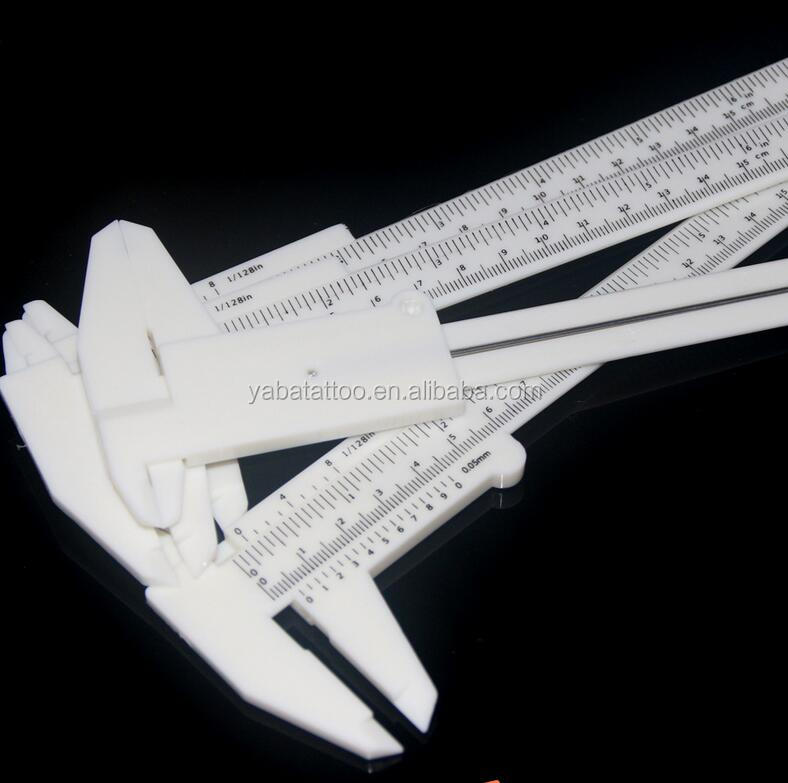 New arrival Plastic Eyebrow Ruler Measure Shaping For Tattoo Tool