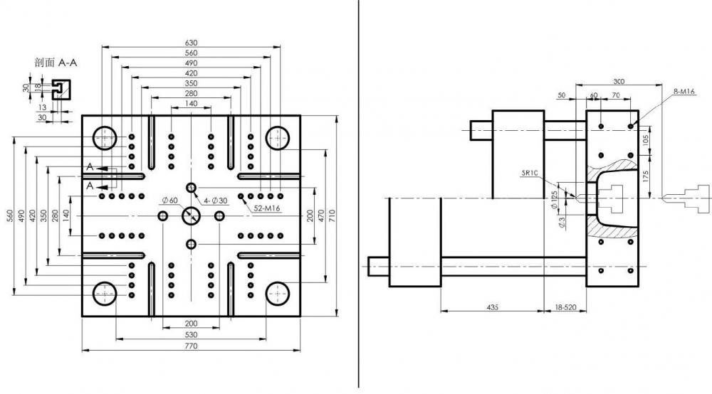 High Speed Injection Molding Machine