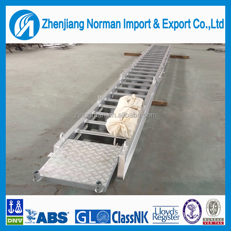 9M marine aluminium alloy gangway solas ship gangway ship accomodation ladder