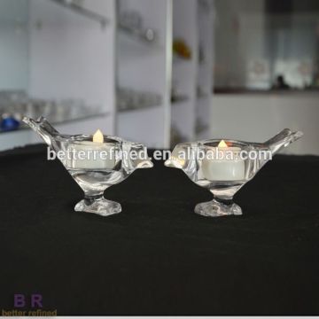 Glassy Angel Candle Holder