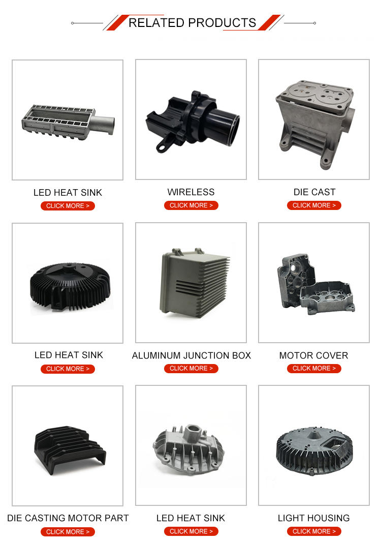 Die Casting Parts Oem Factory Metal Products Aluminum