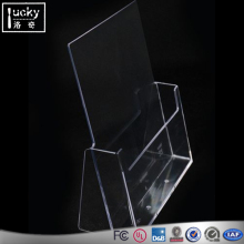 Clear Acrylic Document Holder,Plastic Desktop Document Holder