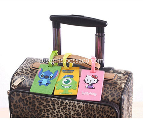 Promotional PVC Printing Luggage Tags 4