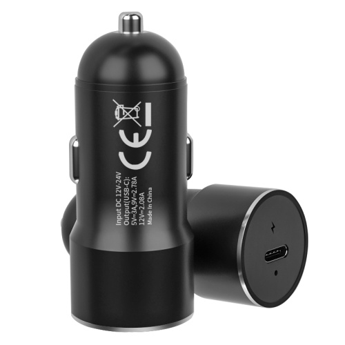 25 Вт PD CAR Зарядное устройство QC3.0 Typec Car Charger