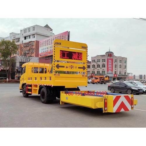 Car anti-collision buffer truck crash buffering truck