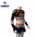 Sublimazione personalizzata Cheerleader Vestite Vestite Abbine uniformi di allegria con pantaloncini