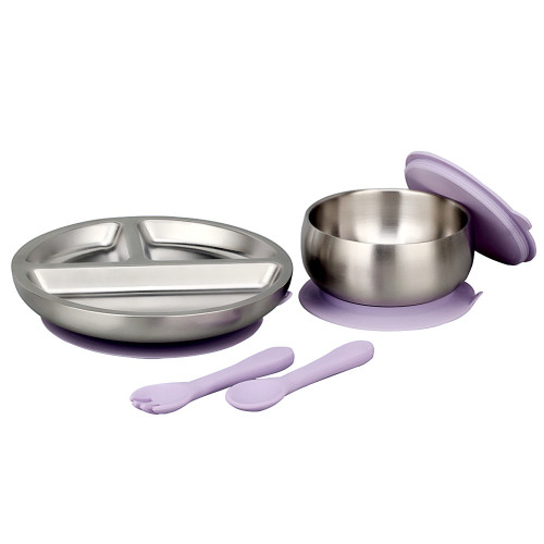 Baby Suction Plate, Bowl and Spoon set