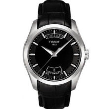 Automatic Branded Leather Watches For Men , Unique Laser Logo