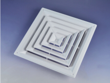 Air Conditioner Ceiling Plastic Diffuser