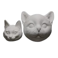 Cute Cats White Ceramic Bisque Aromatherapy Essential Oil Diffuser