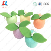 Wholesale flower shower puff mesh sponge