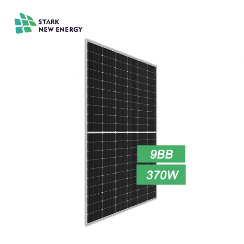 Monochromatyczny panel słoneczny o dużej mocy 370 W