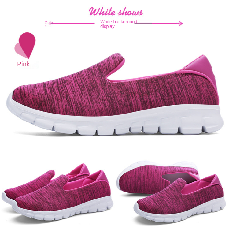 New Fashion  Over-foot Shoes Large Size Nurse Shoes Middle-aged and Elderly Walking Shoes for Women