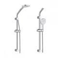 Stainless Steel Height Angle Adjustable Shower Slide Bar