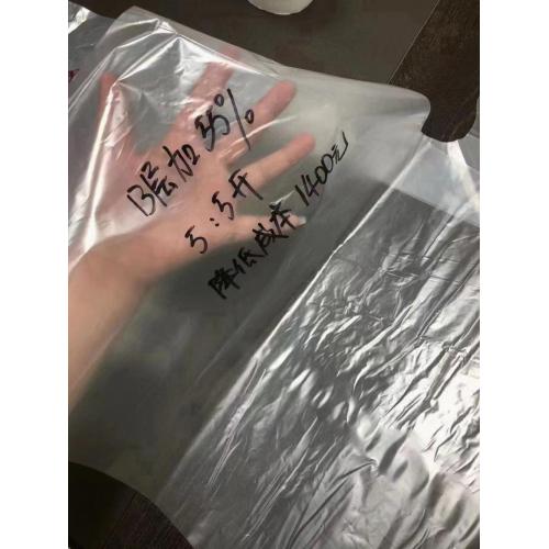 Low price transparent filler useful for plastic bags